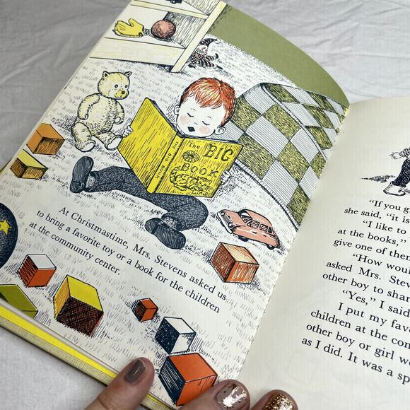 I Learn About Sharing Childrens Book Vintage 1968 Harriet Roorbach Illustrated - Picture 14 of 15